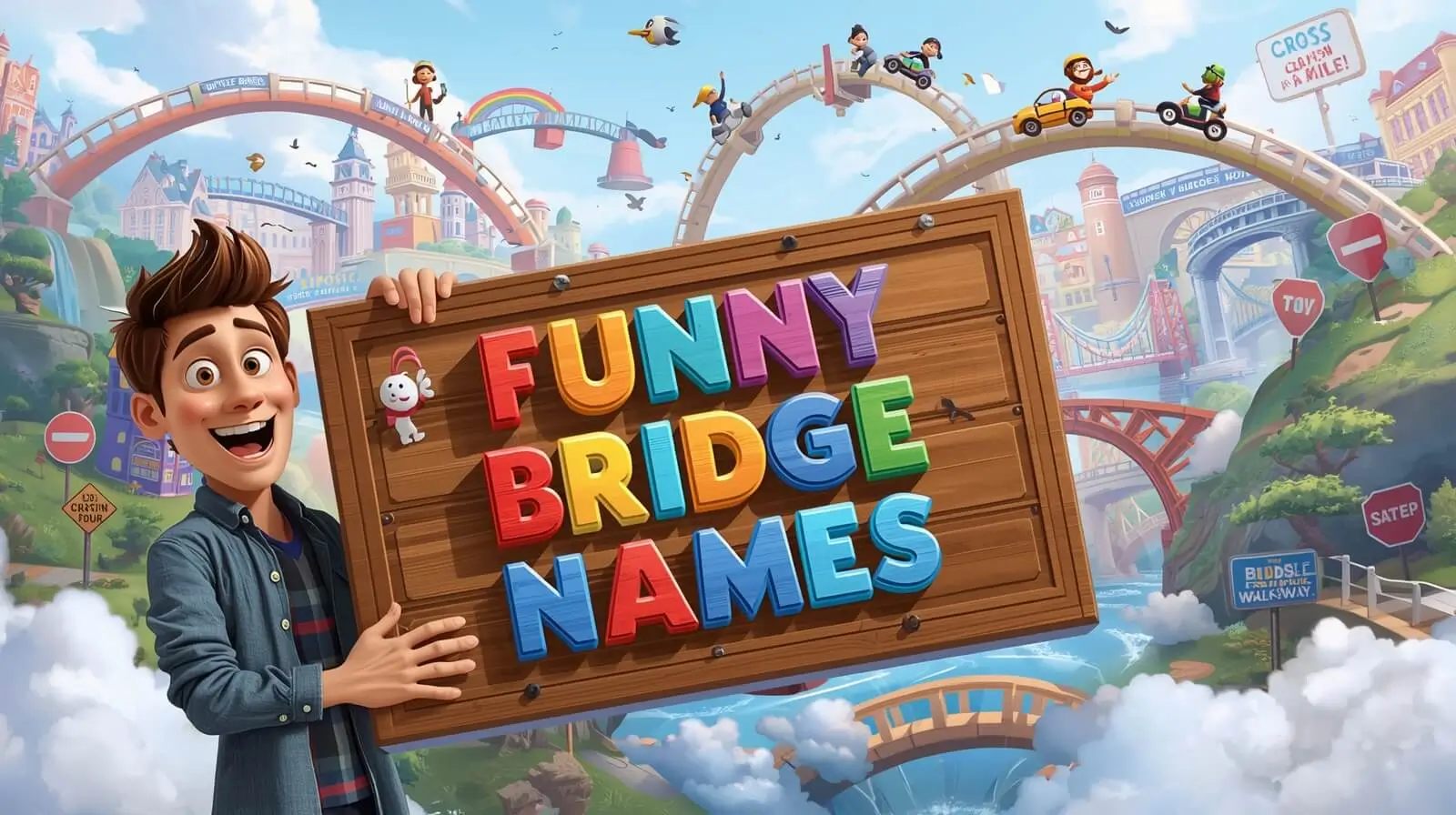 funny Google map names