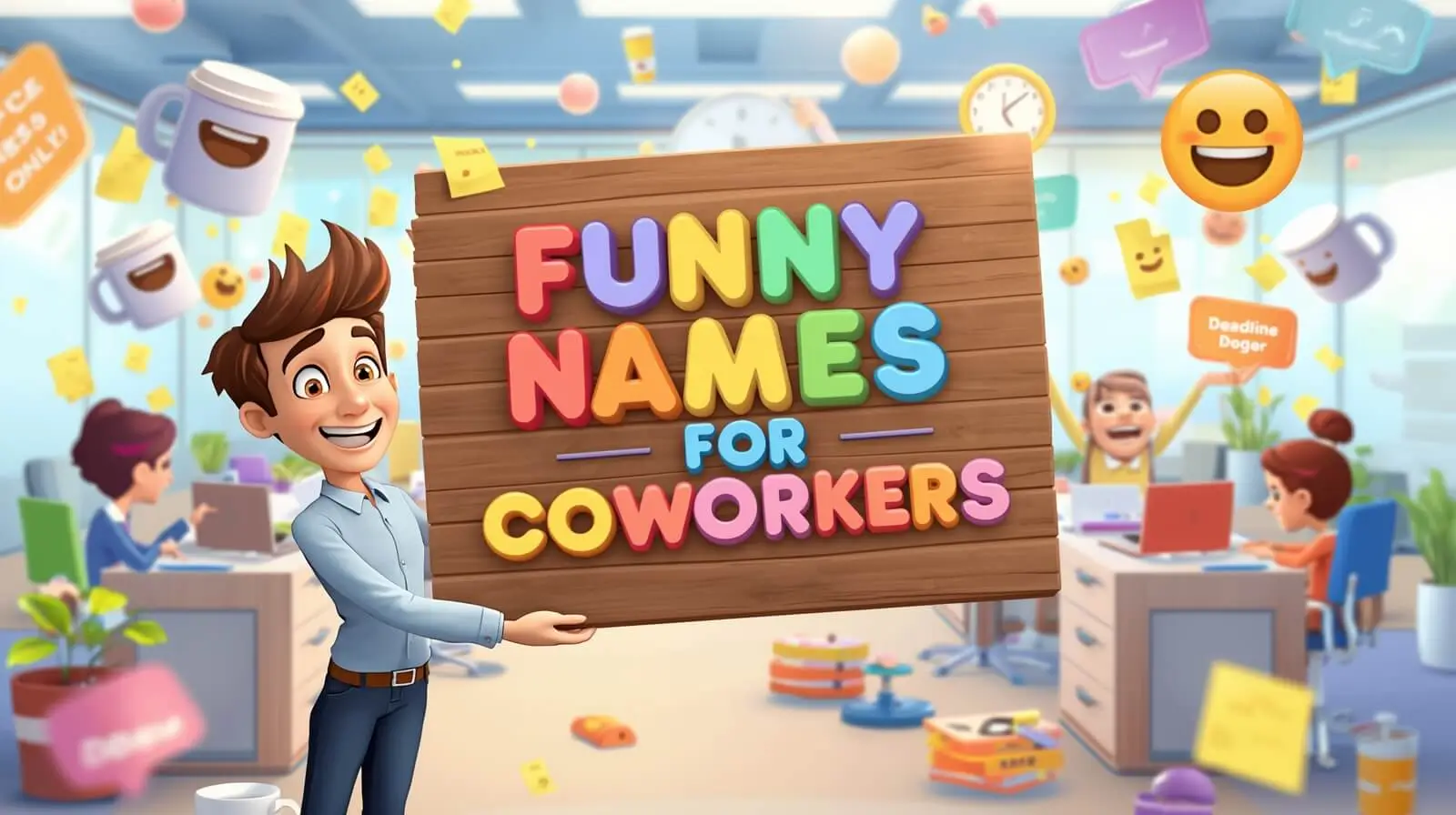funny names for coworkers