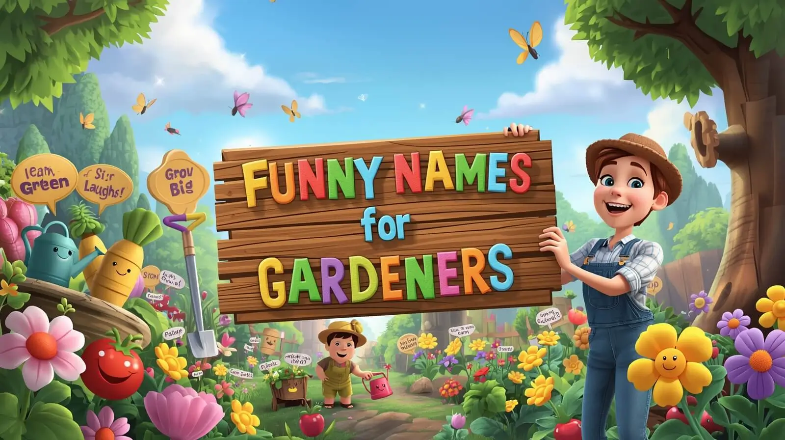 funny names for gardeners