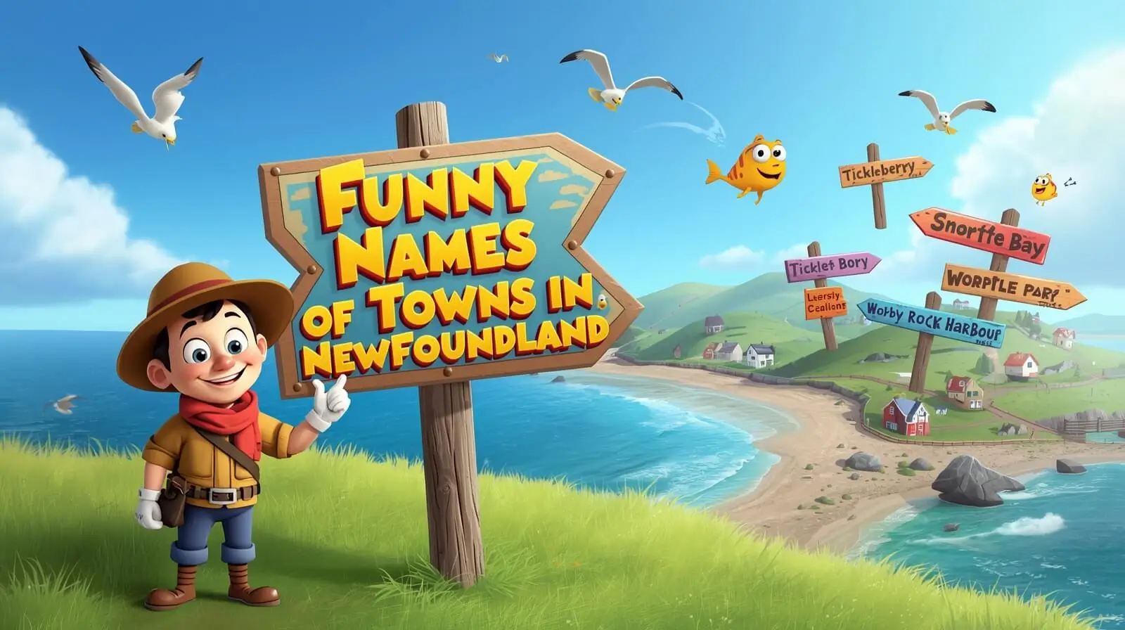 funny names of towns in newfoundland