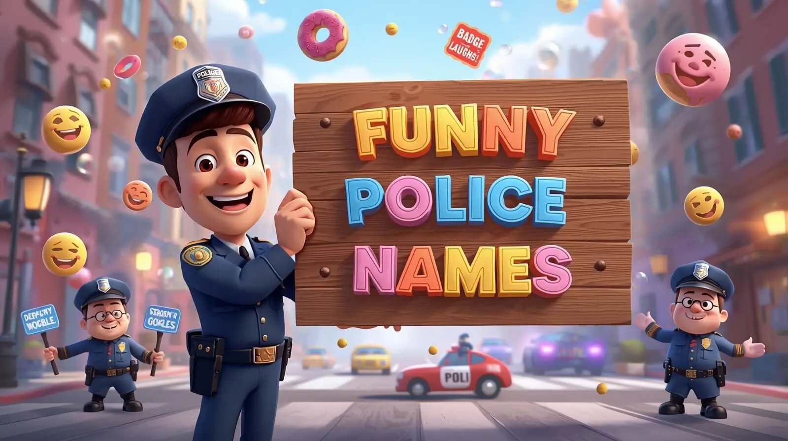 funny police names
