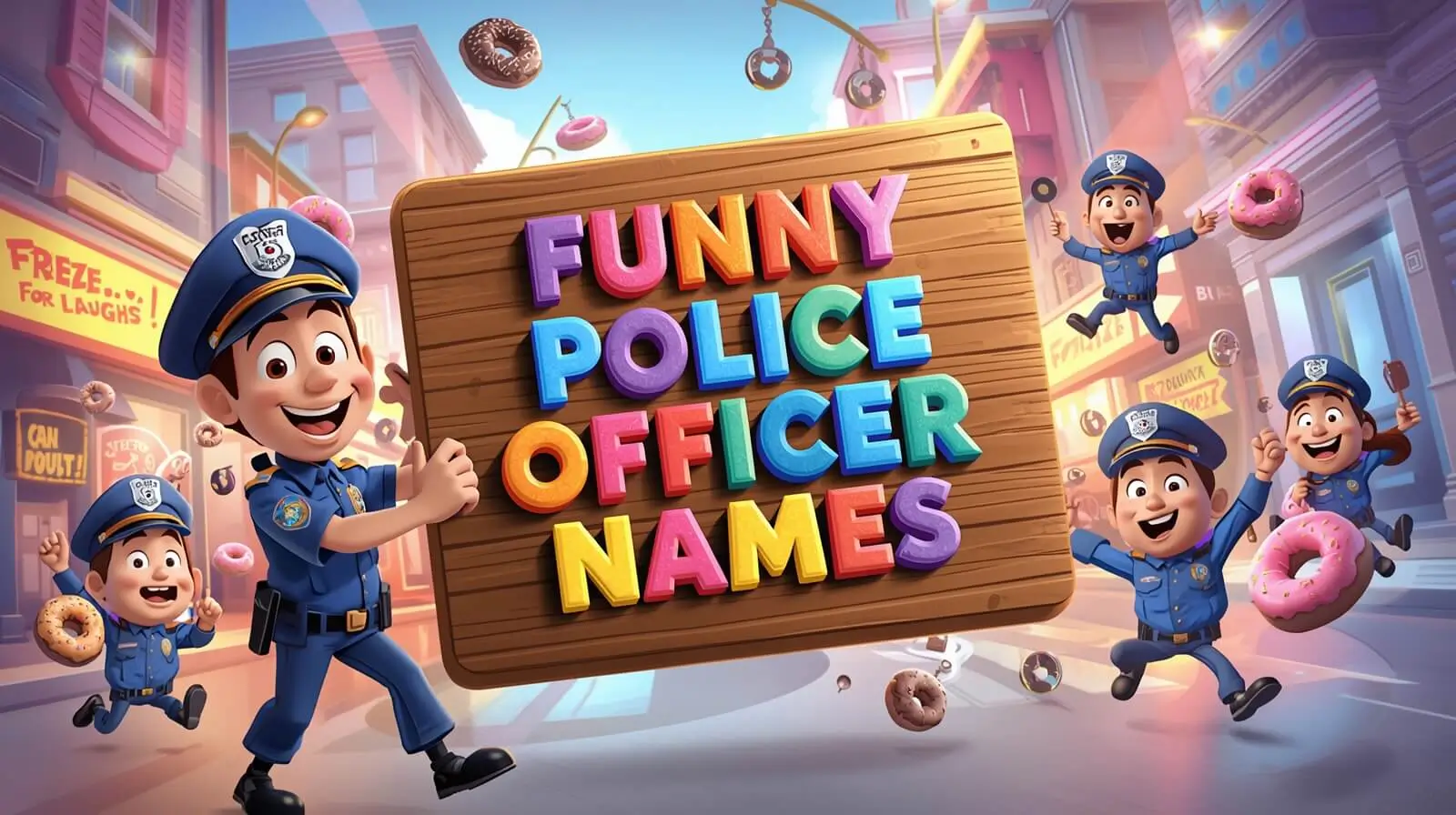 funny police officer names