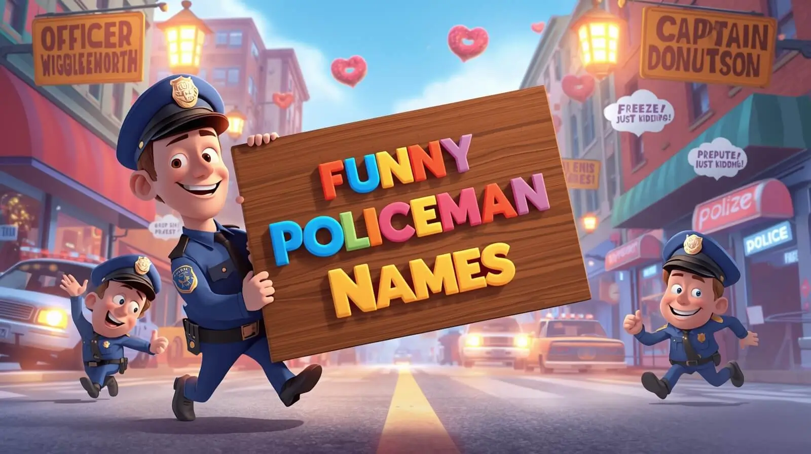 funny policeman names