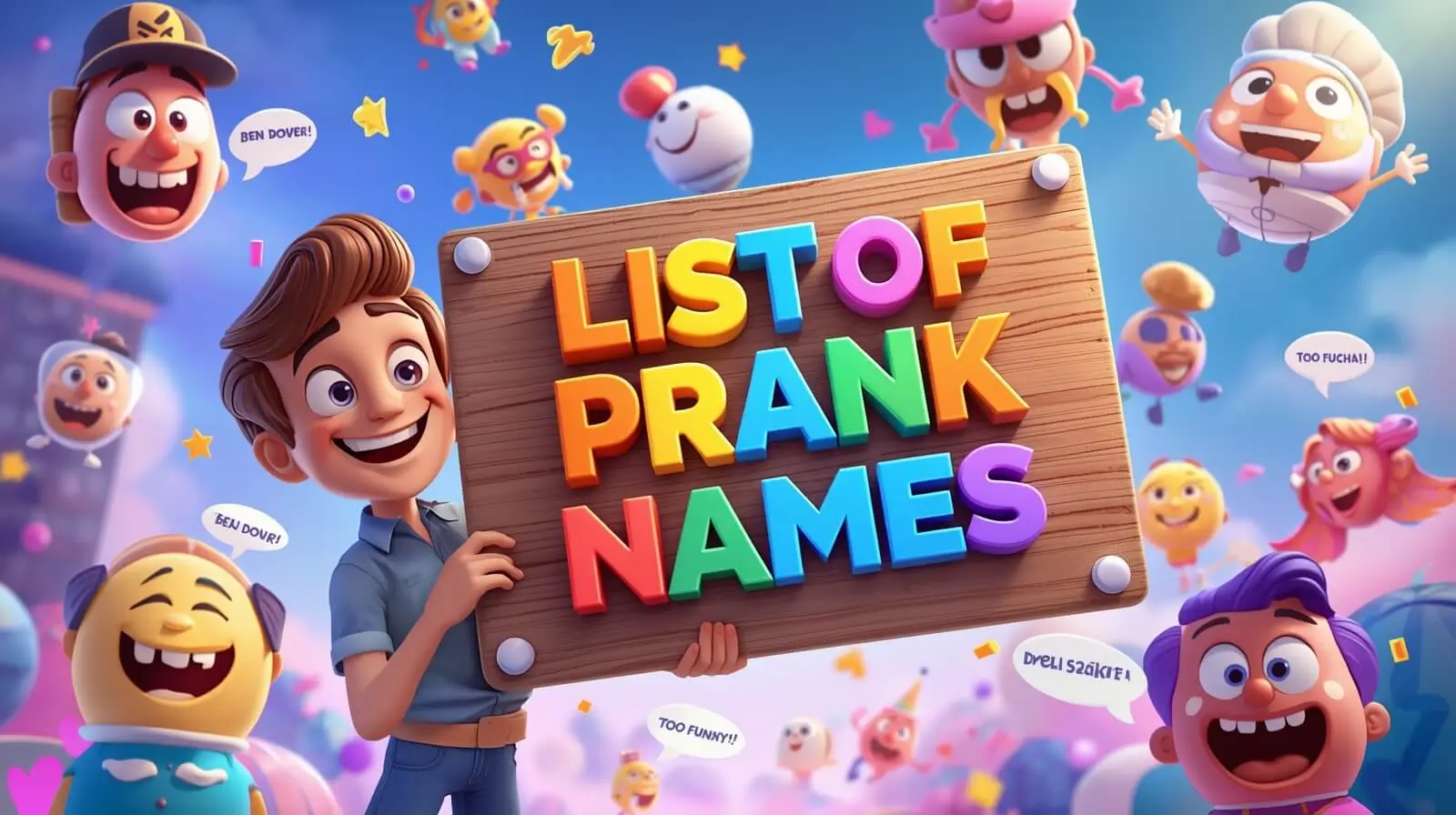 list of prank names