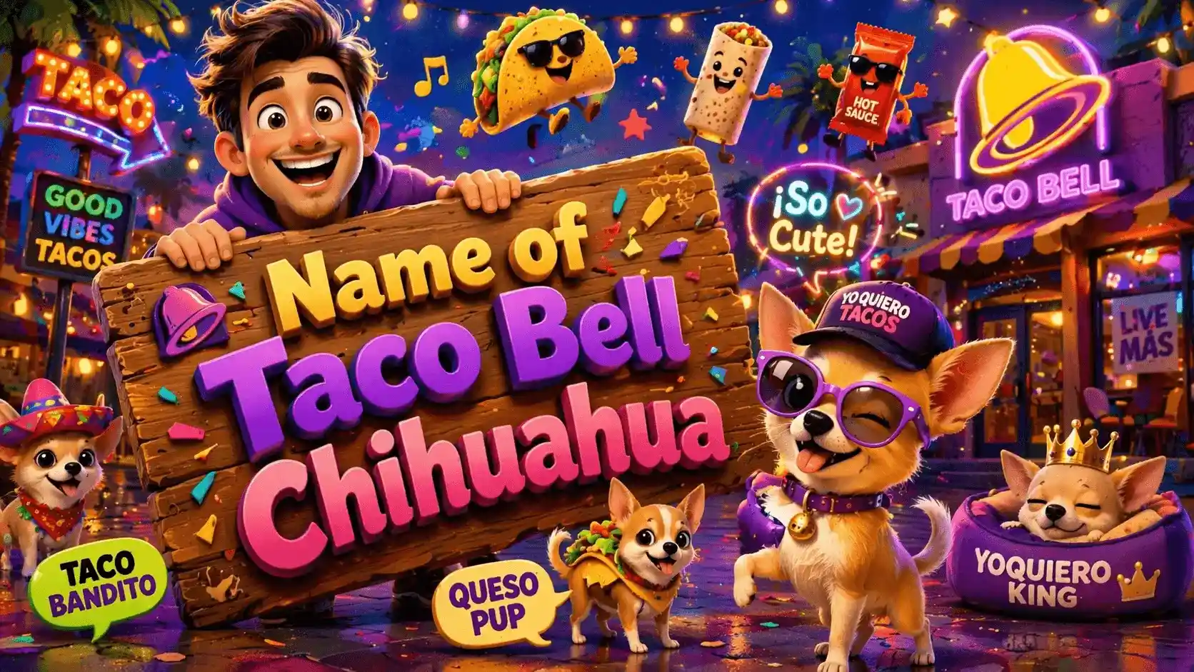 name of taco bell chihuahua