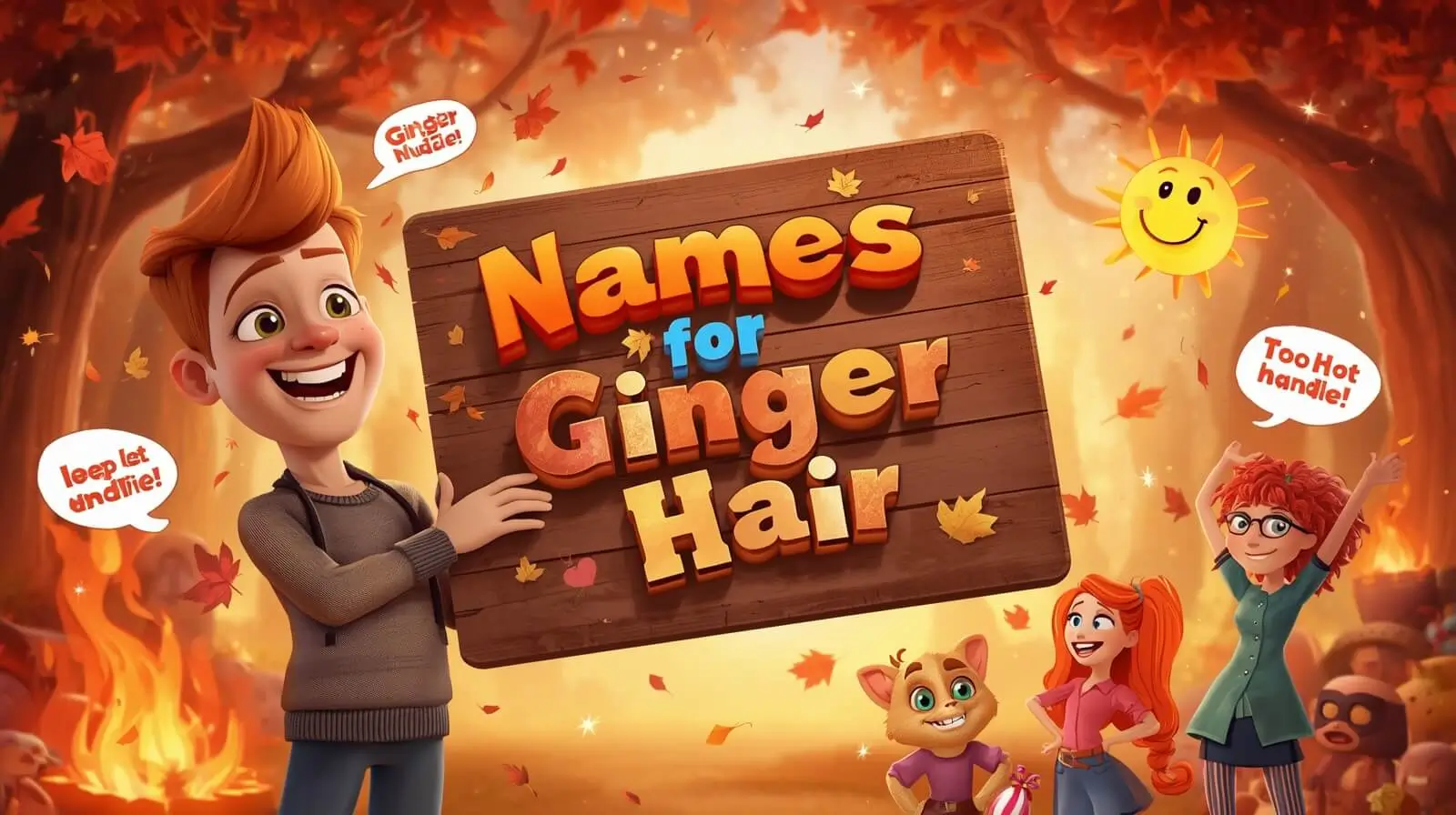 names for ginger hair