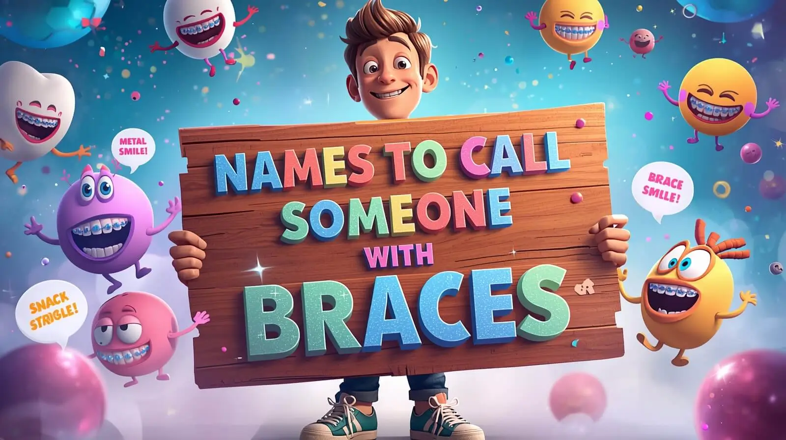 names to call someone with braces