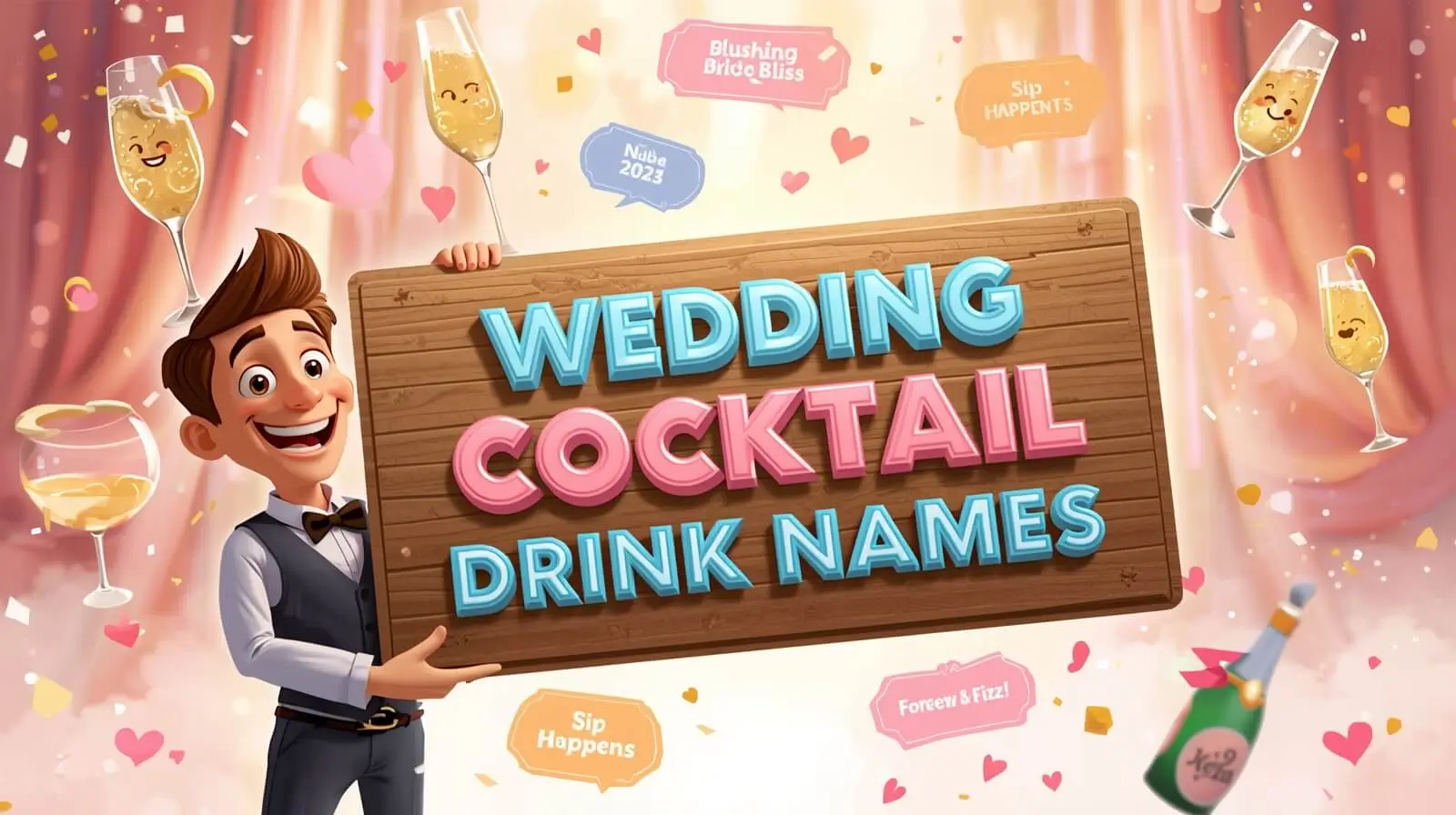wedding cocktail drink names
