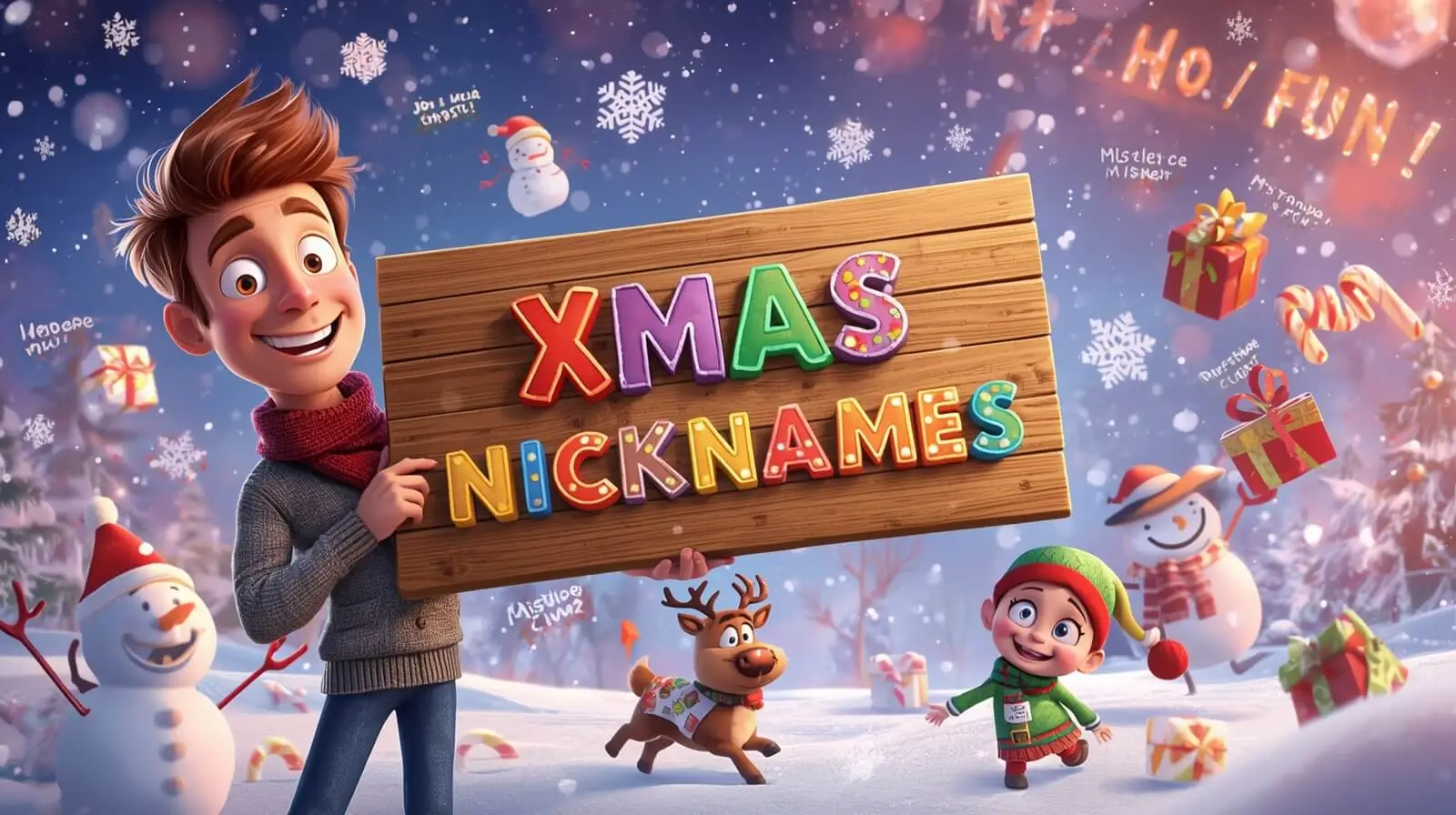 xmas nicknames