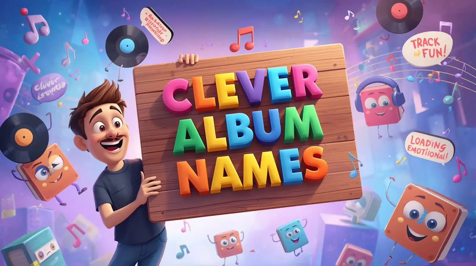 clever album names