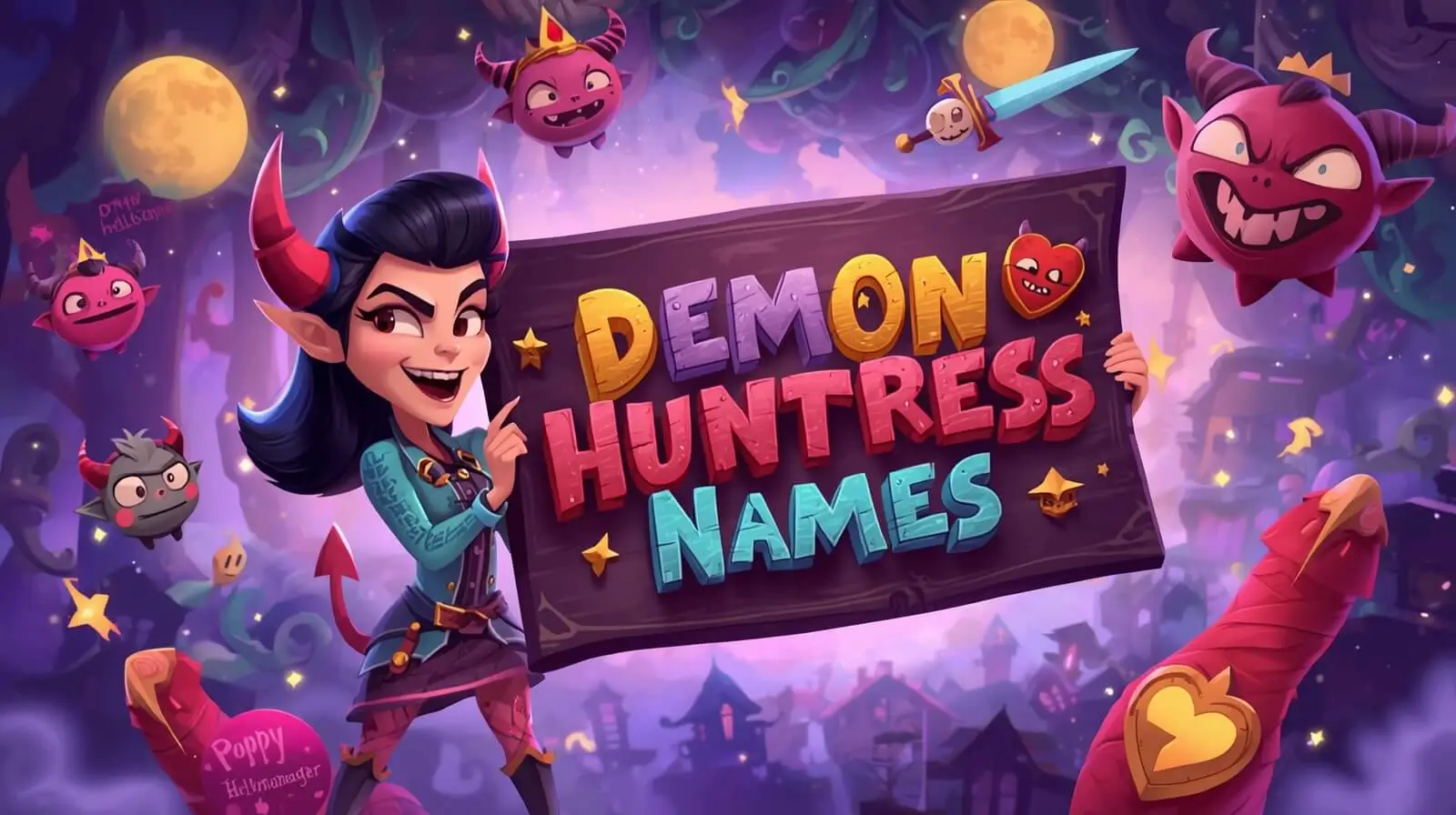 demon huntress names