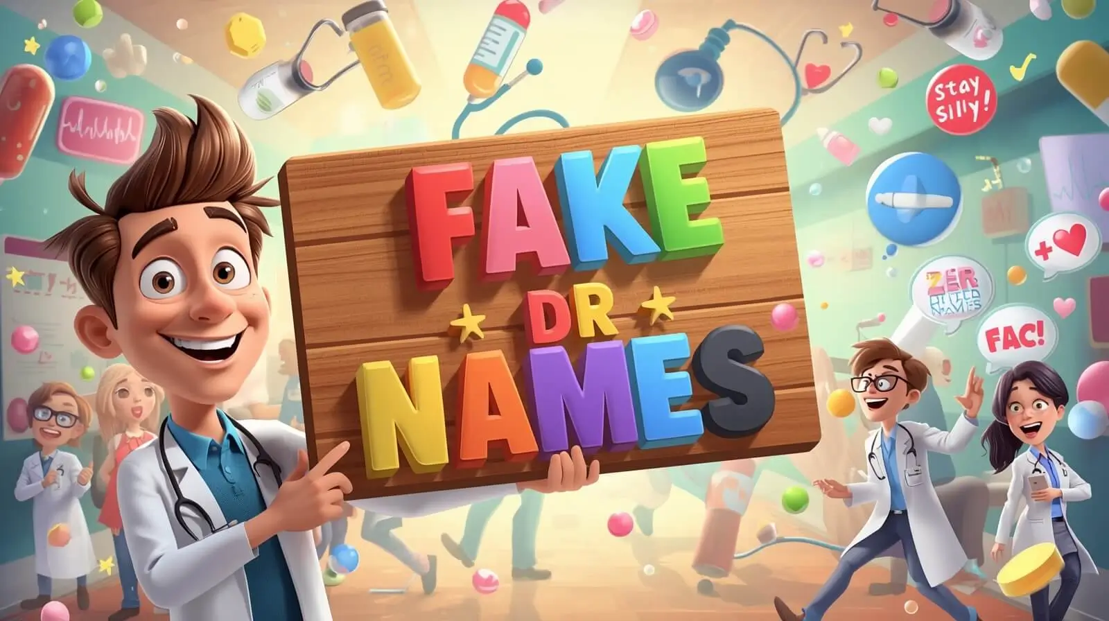 fake dr names