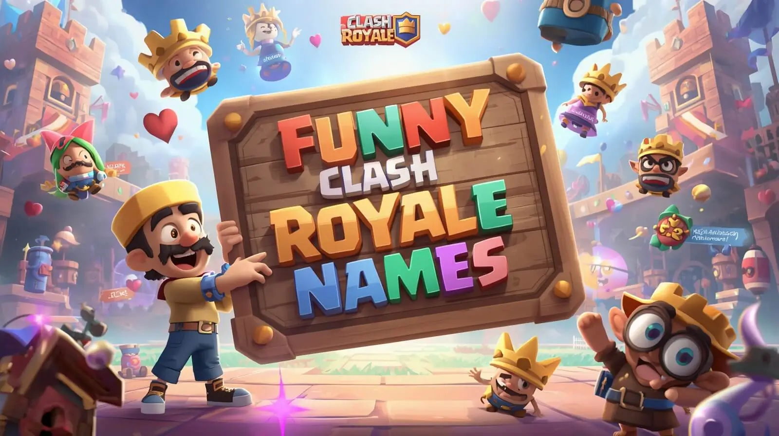 funny clash royale names