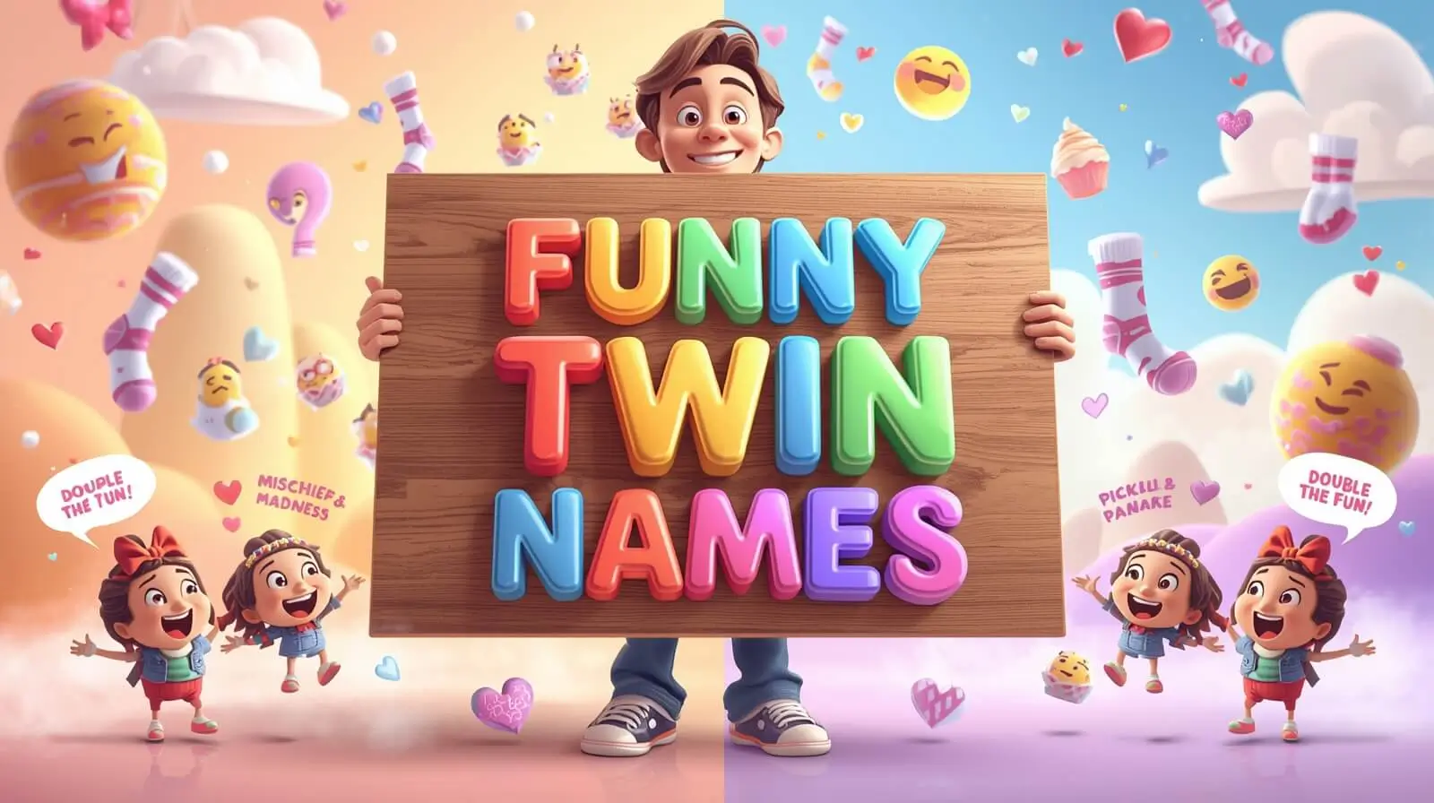 funny twin names
