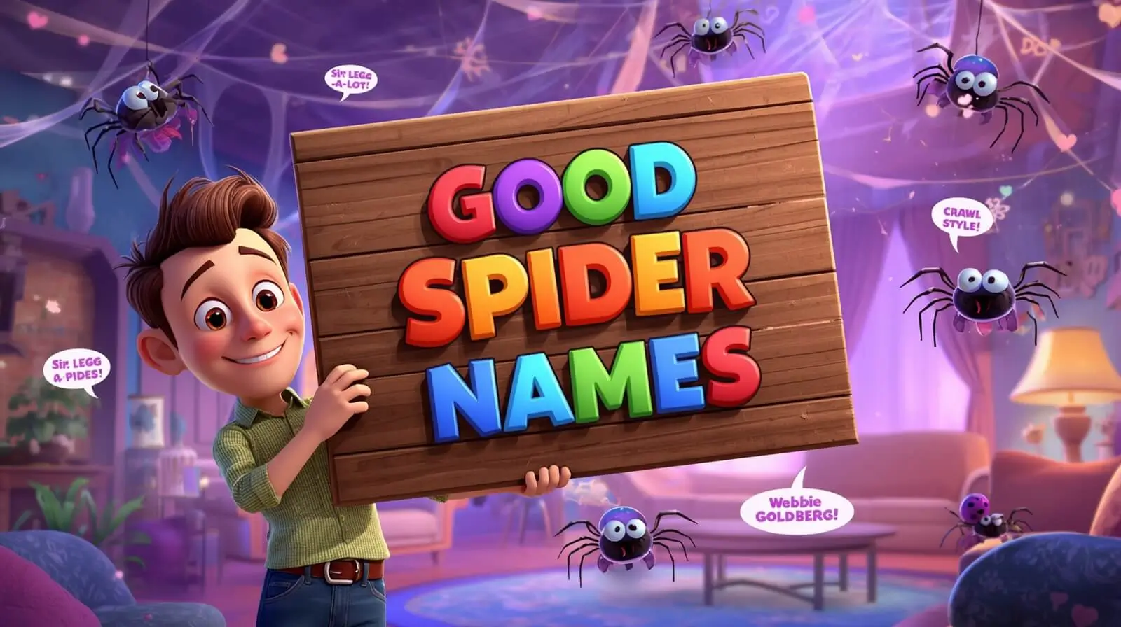 good spider names