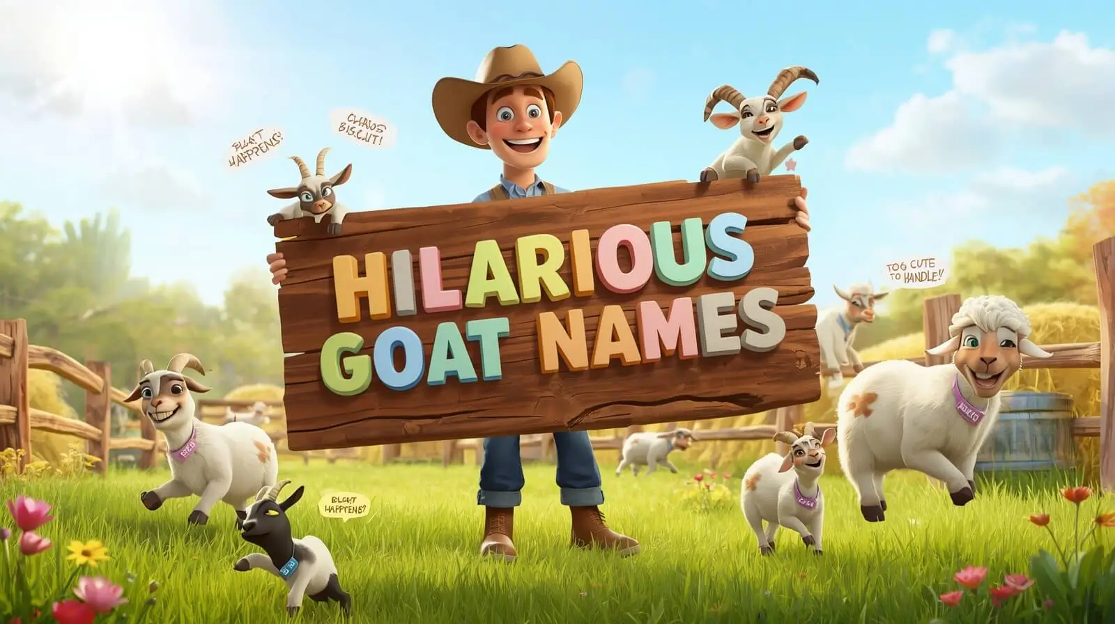 hilarious goat names