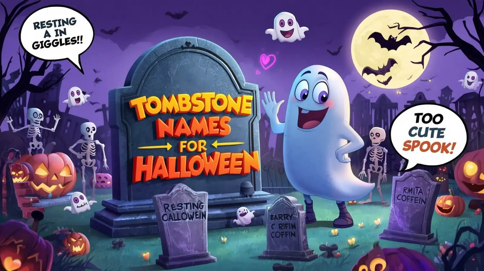 tombstone names for halloween