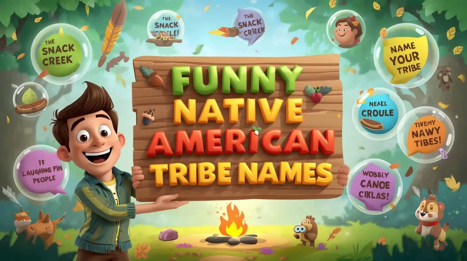 funny native american tribe names