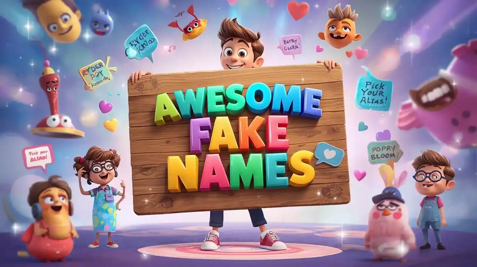 awesome fake names