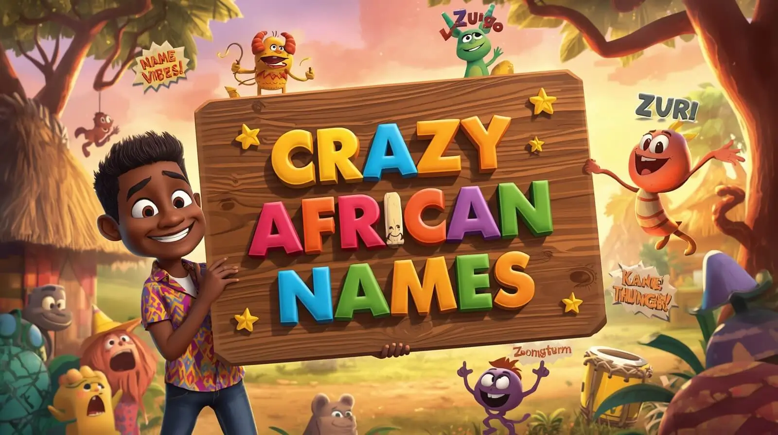 crazy african names