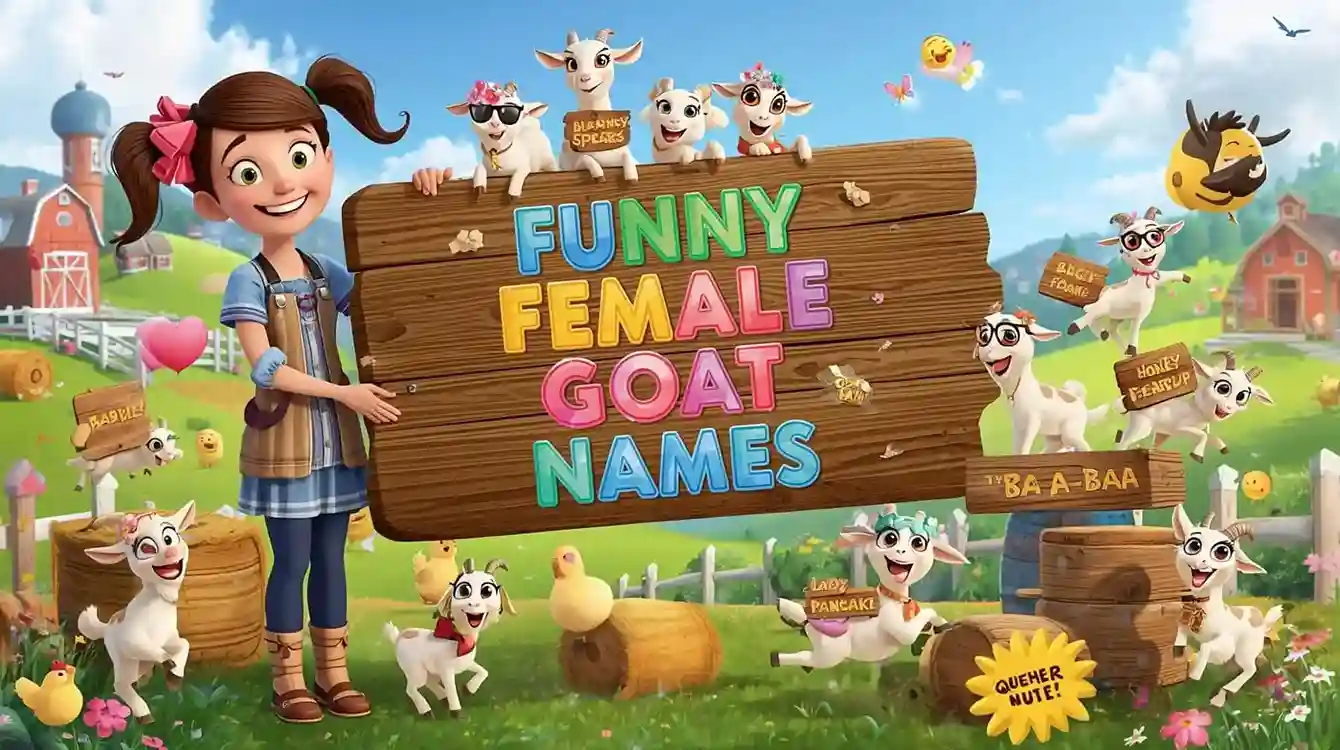 funny female goat names