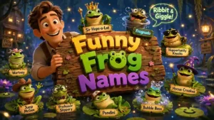 funny frog names