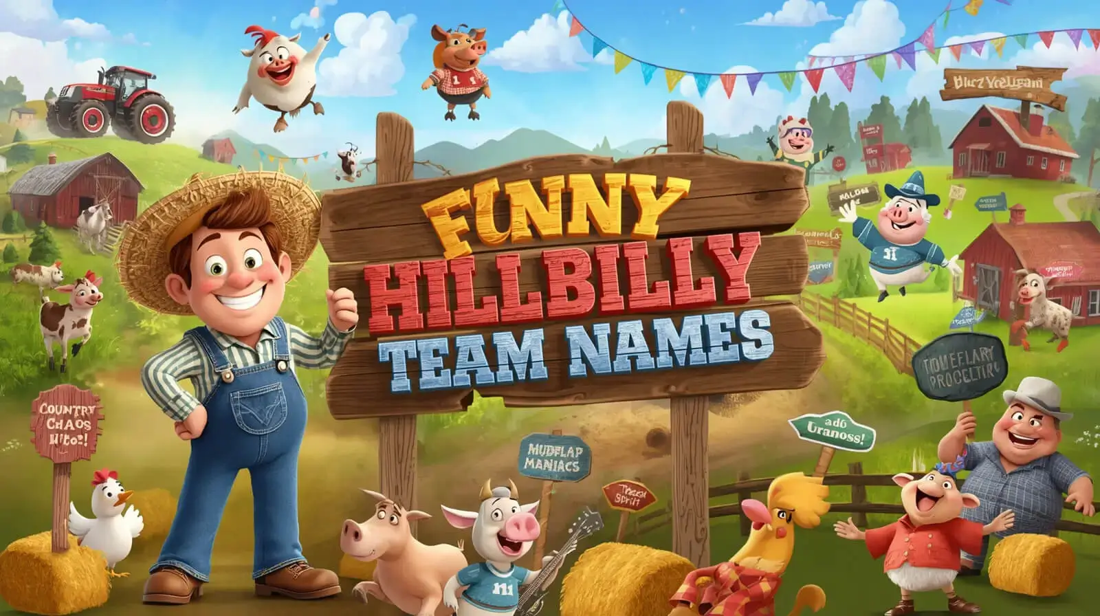 funny hillbilly team names