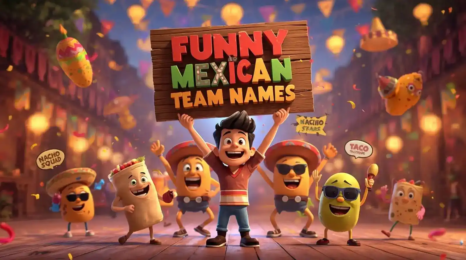 funny mexican team names