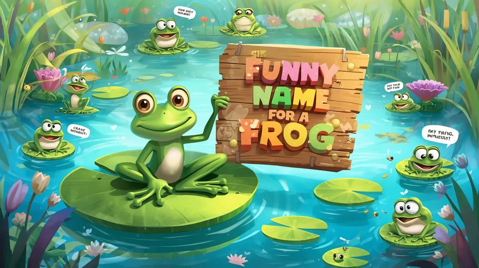 funny name for a frog