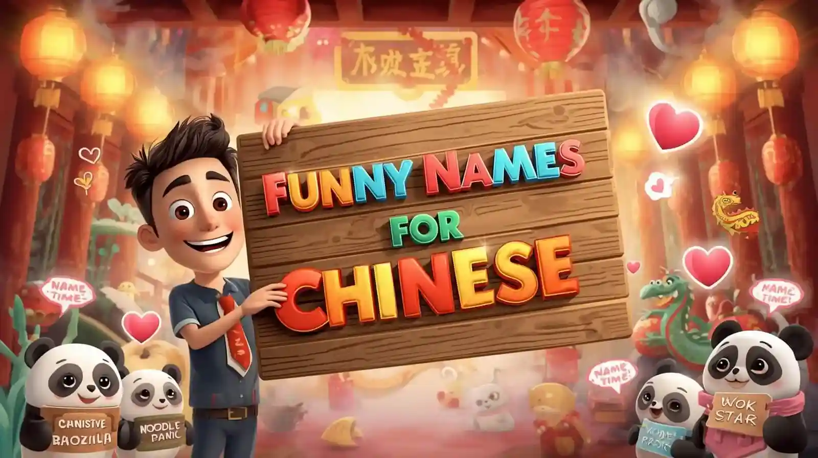 funny names for chinese