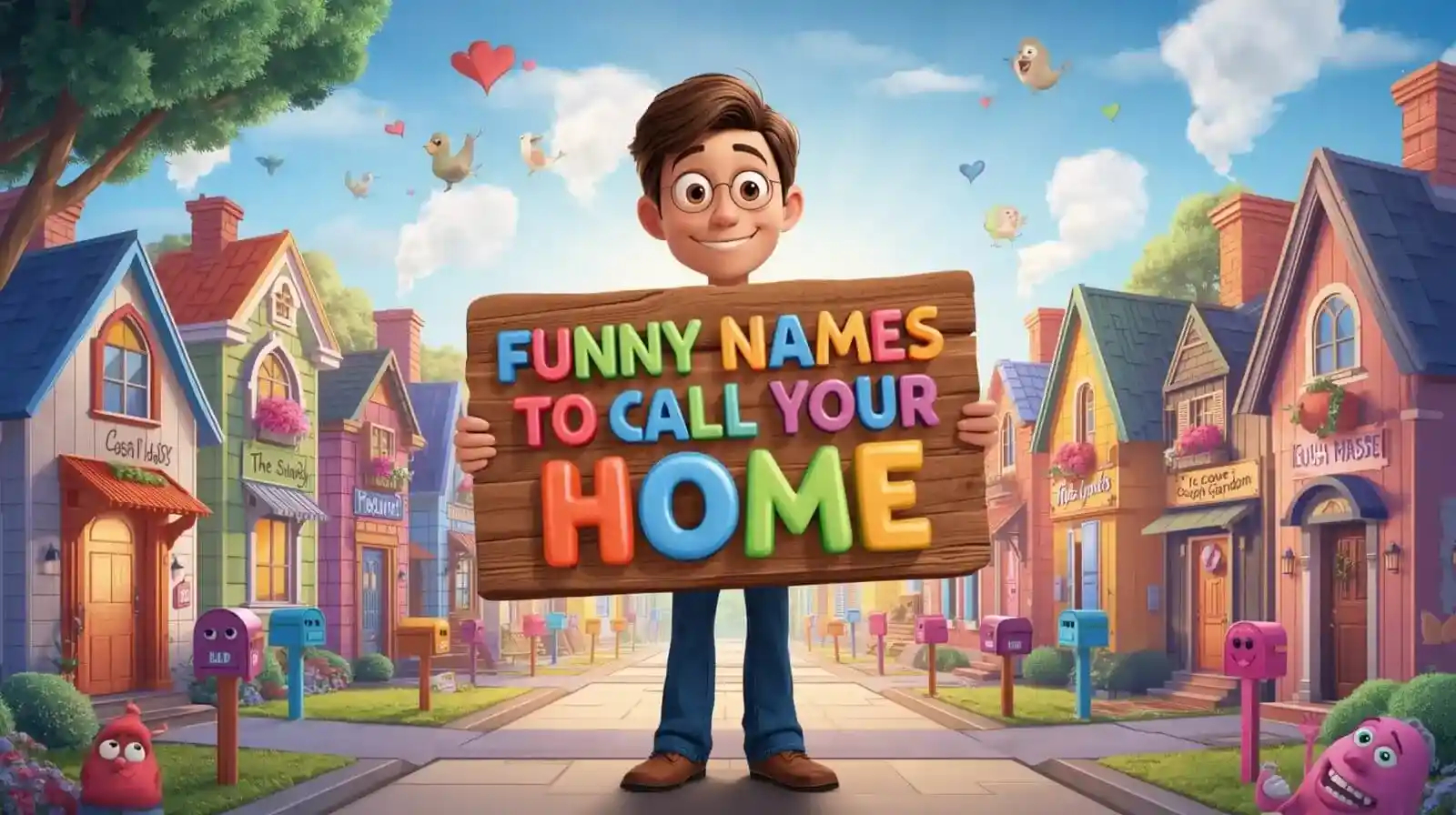 funny names to call your home