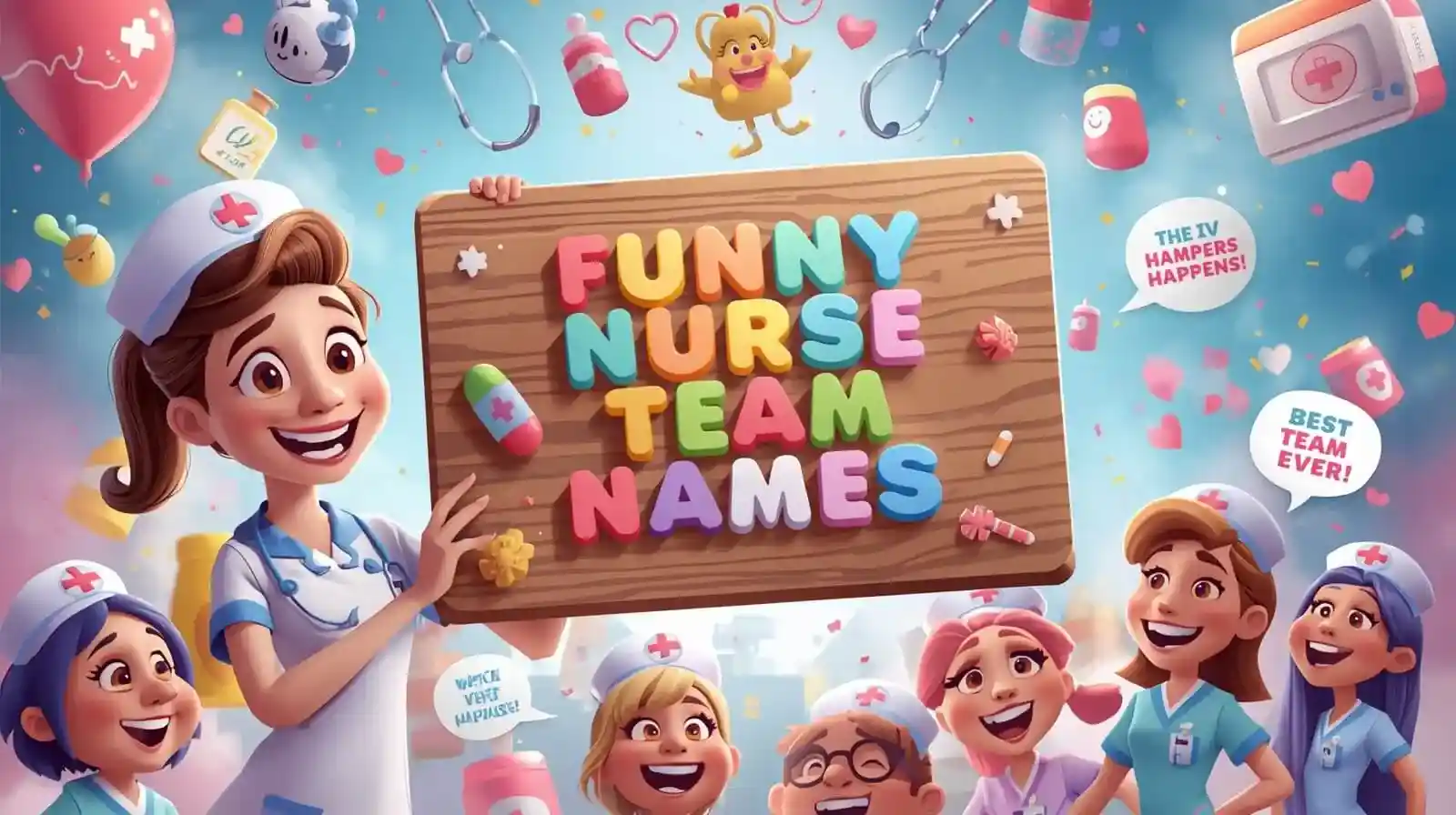 funny nurse team names