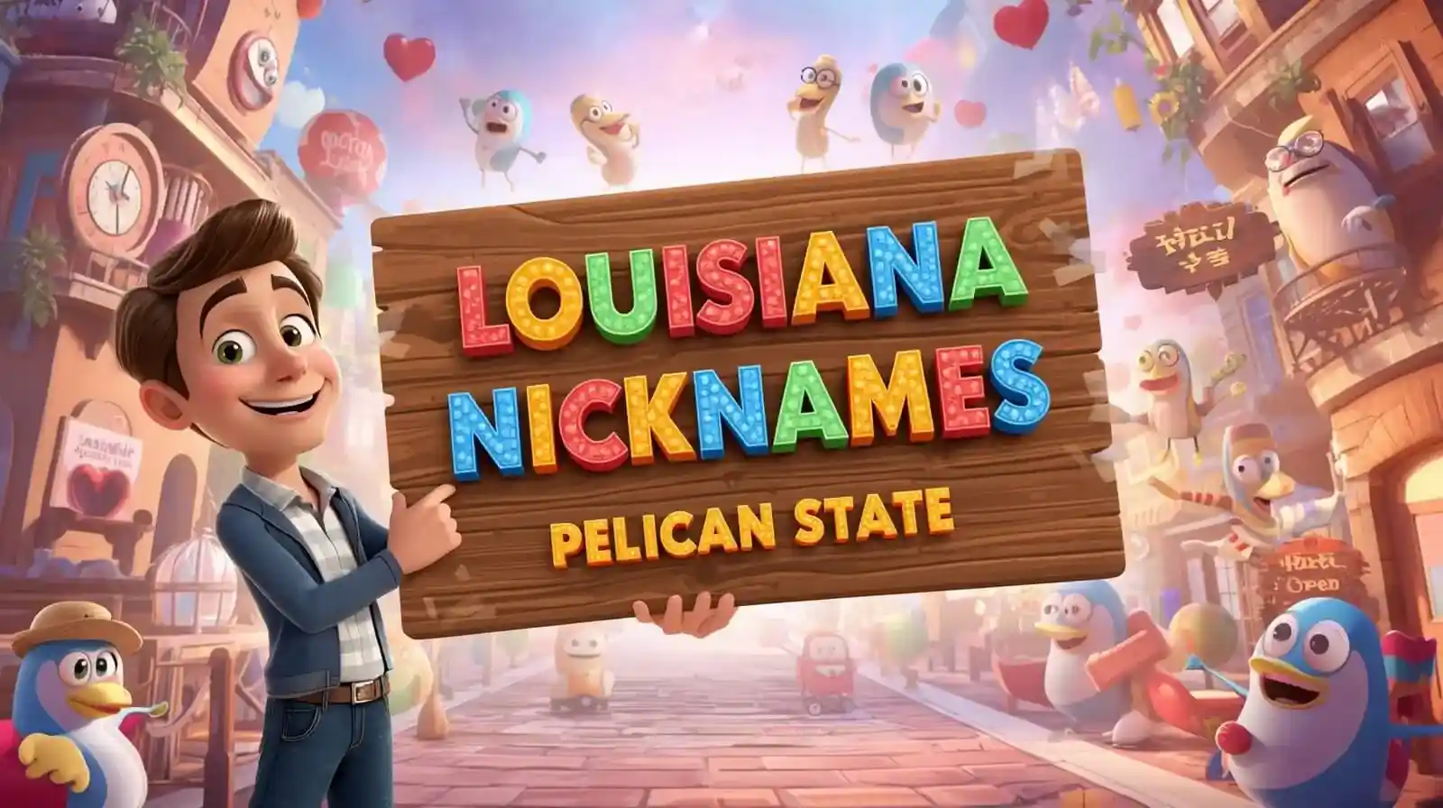 louisiana nicknames pelican state