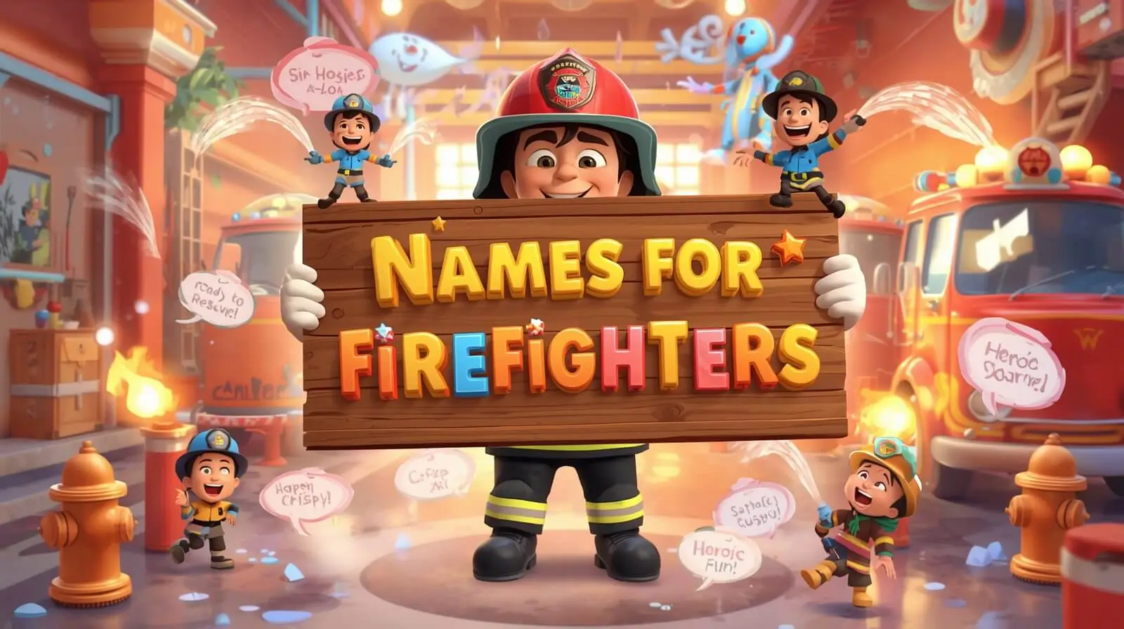 names for firefighters
