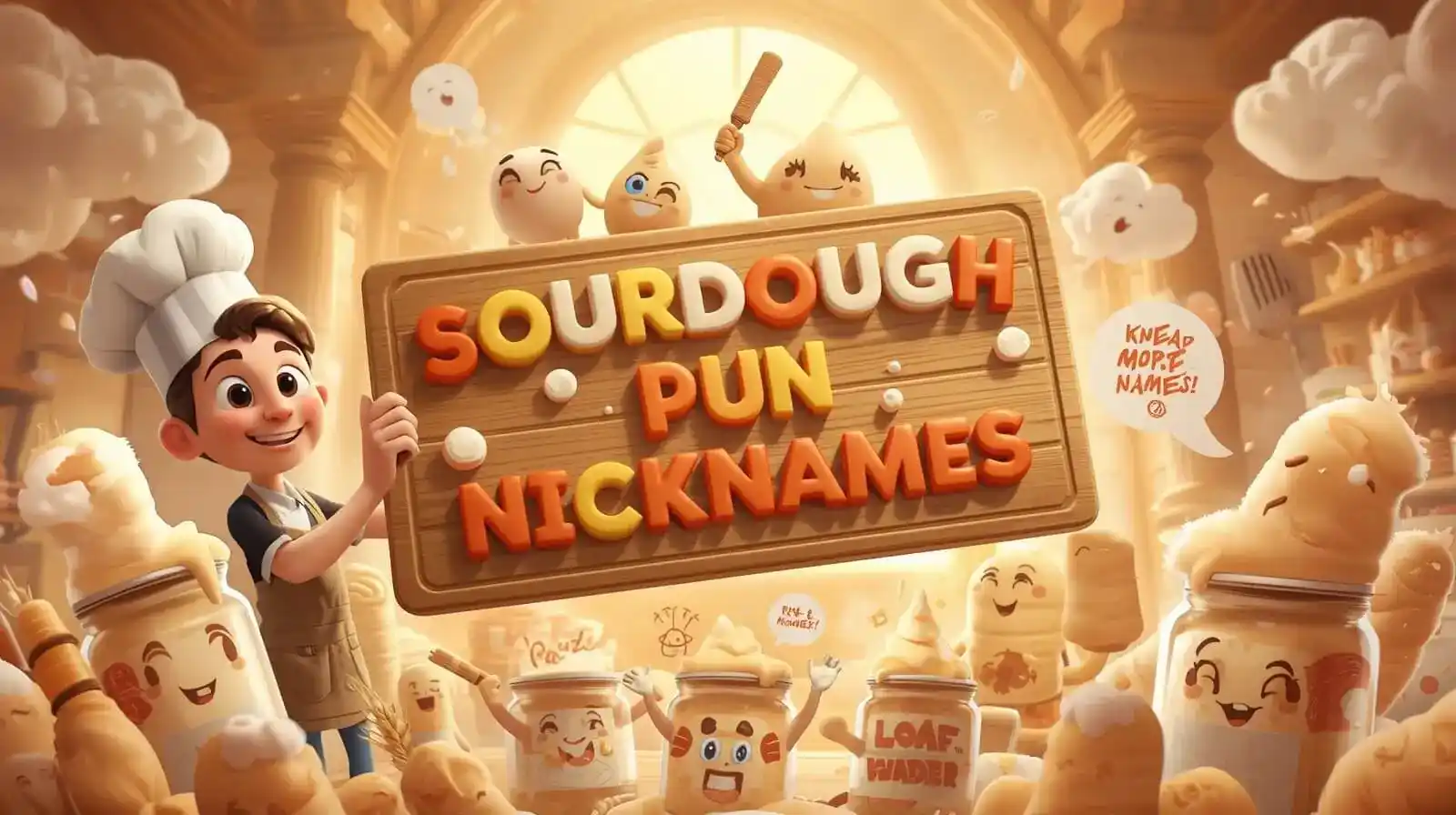 sourdough pun nicknames