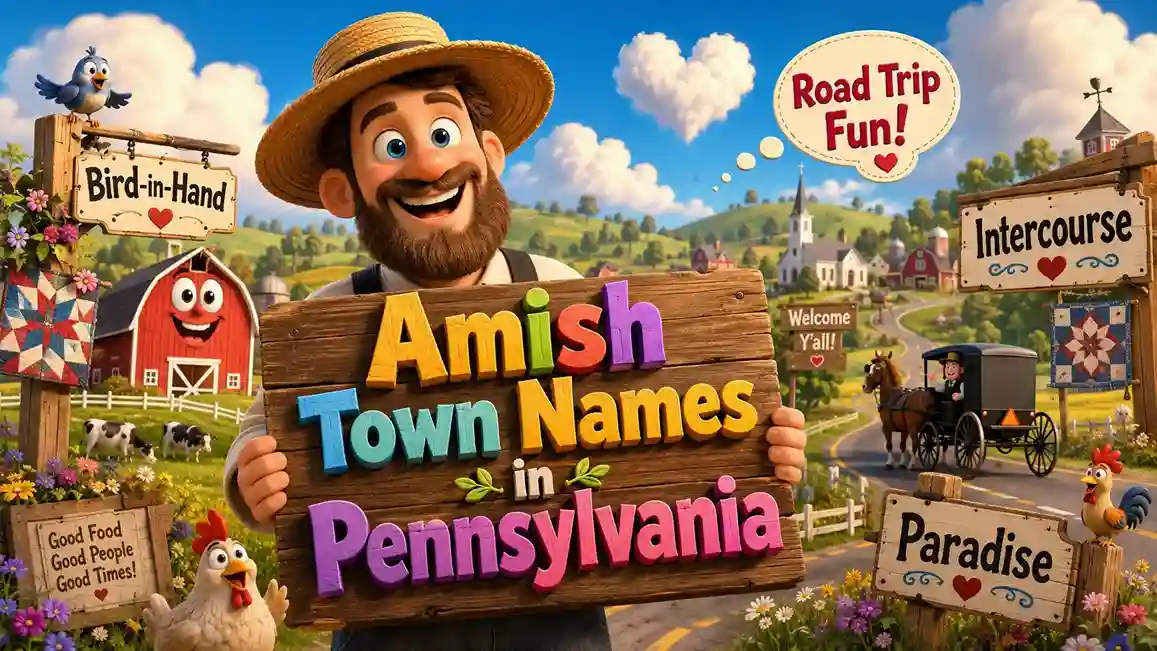amish town names in pennsylvania