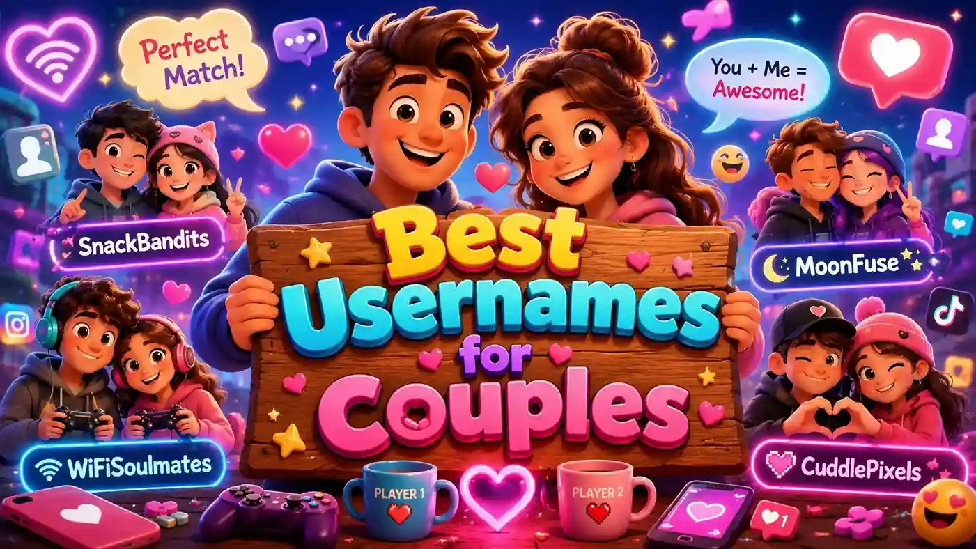 best usernames for couples