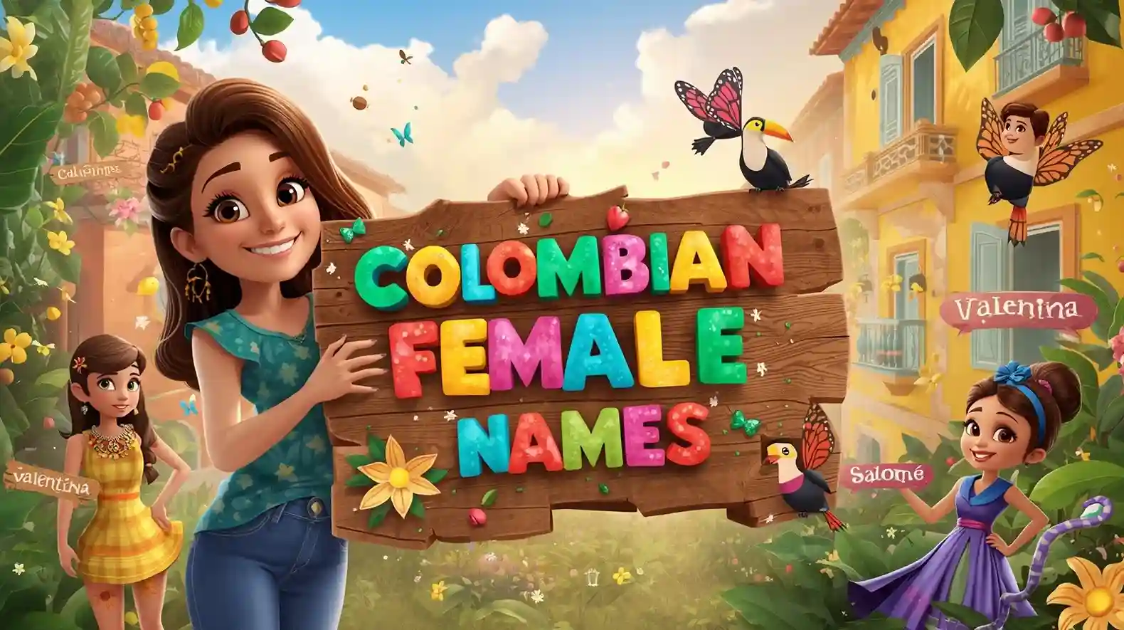 colombian female names