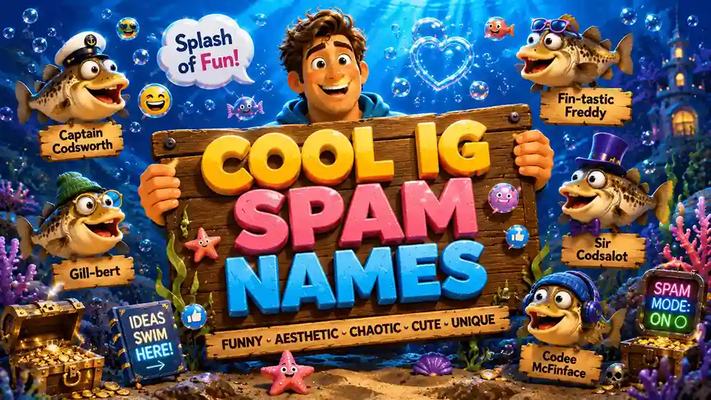 cool ig spam names