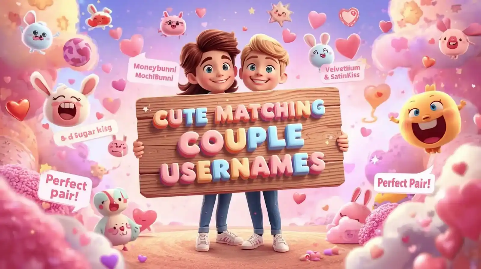 cute matching couple usernames