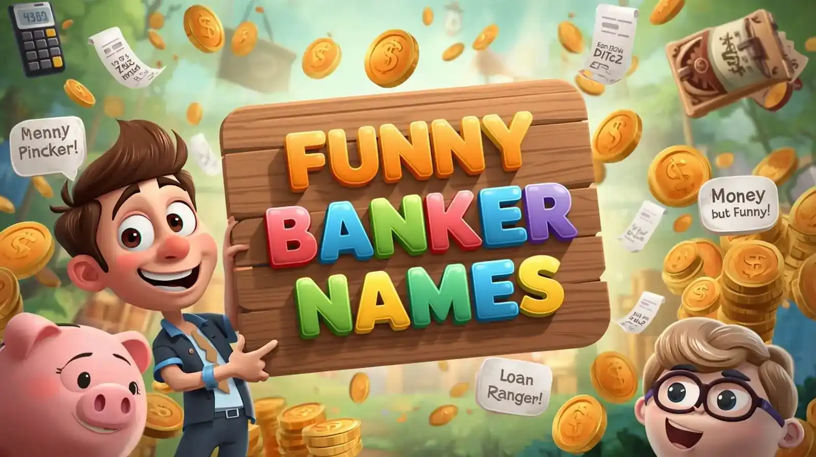 funny banker names