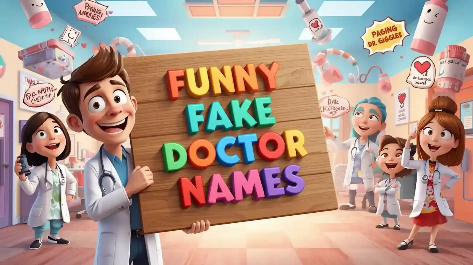 funny fake doctor names