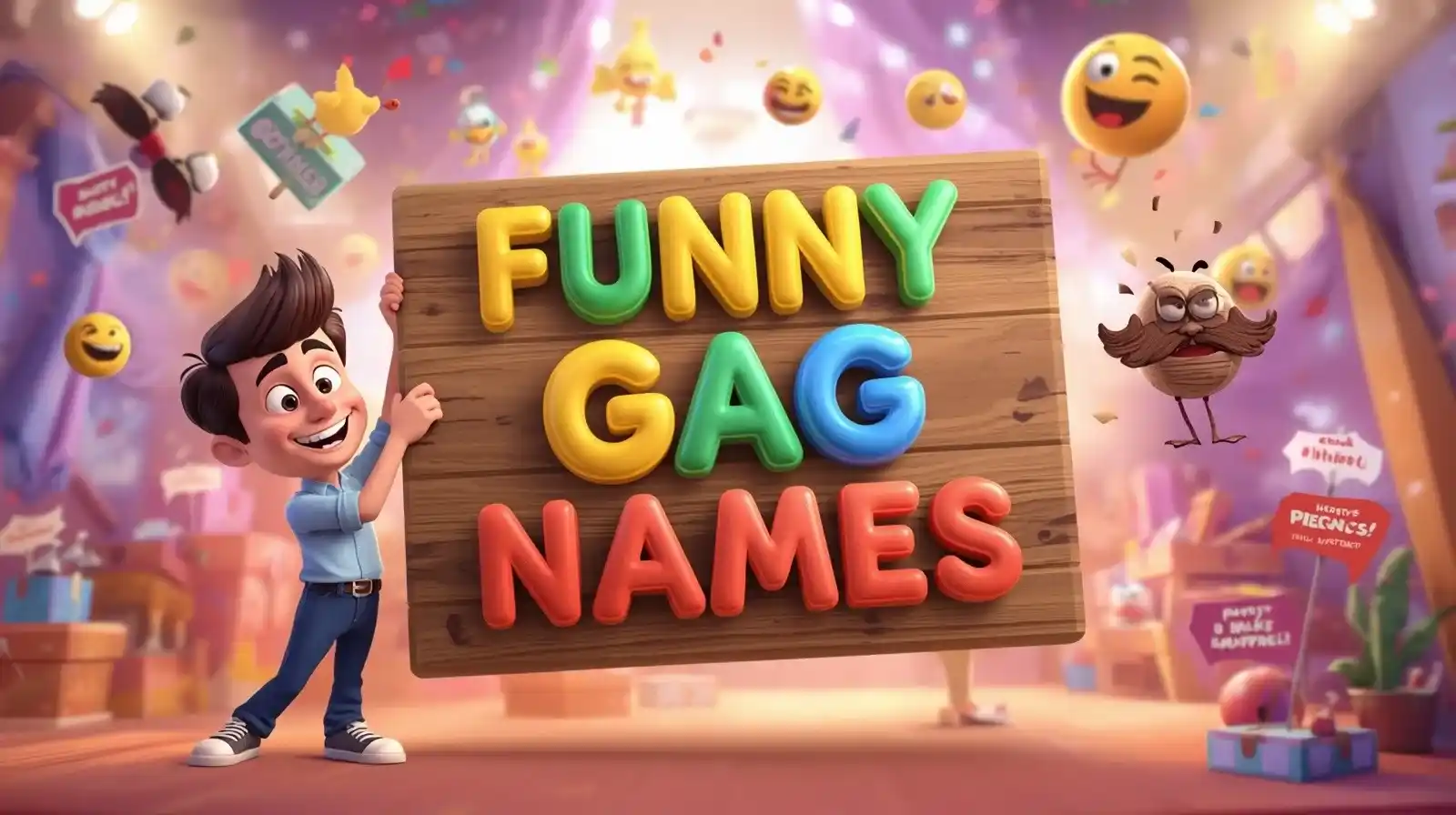 funny gag names