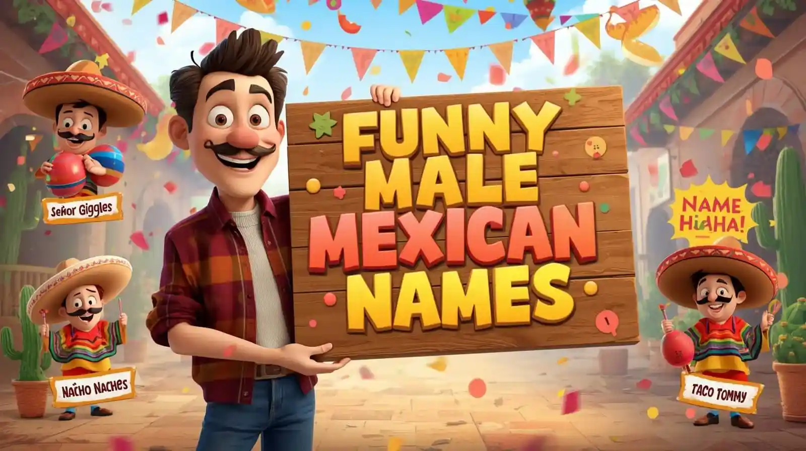 funny male mexican names