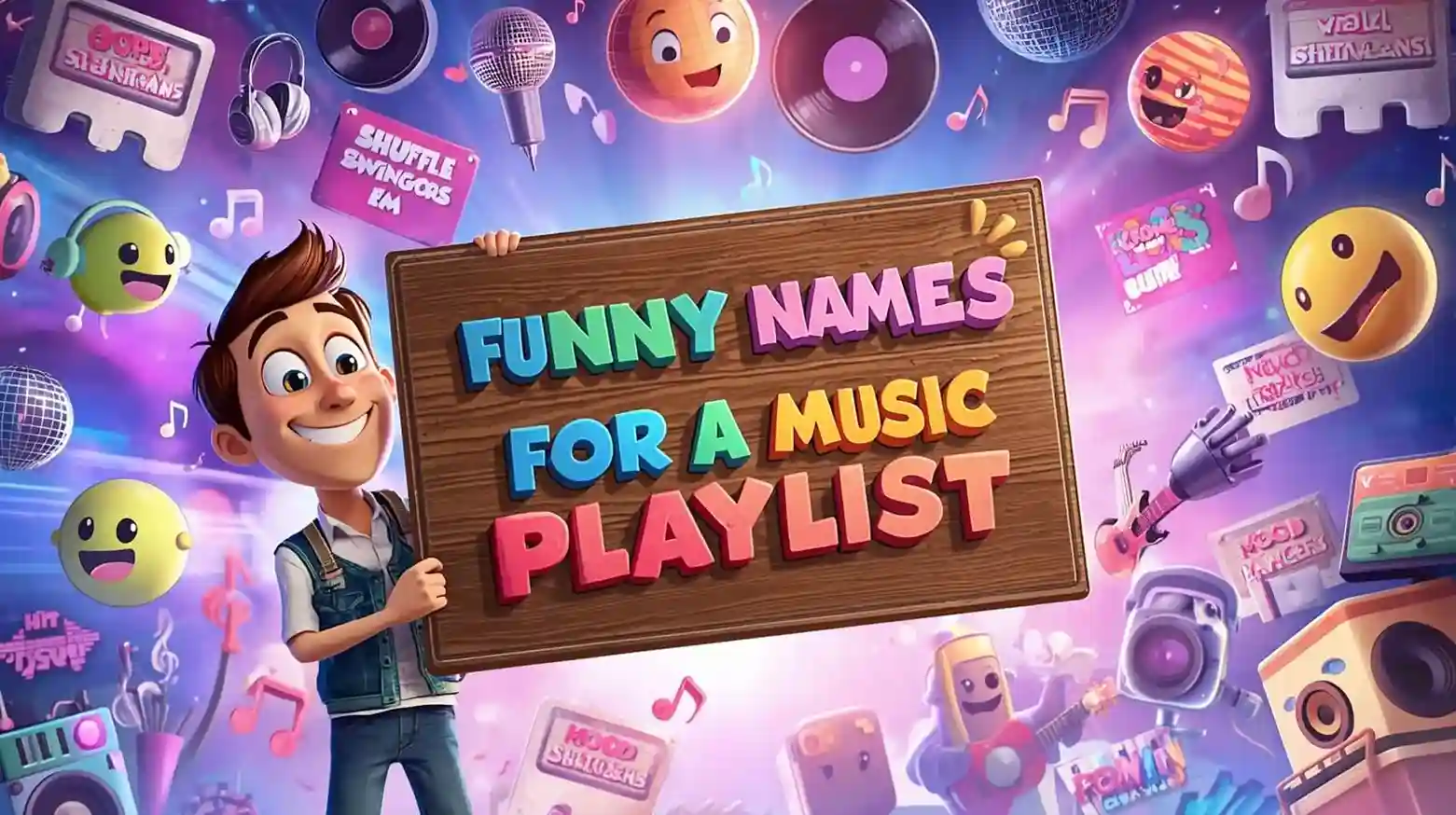 funny names for a music playlist