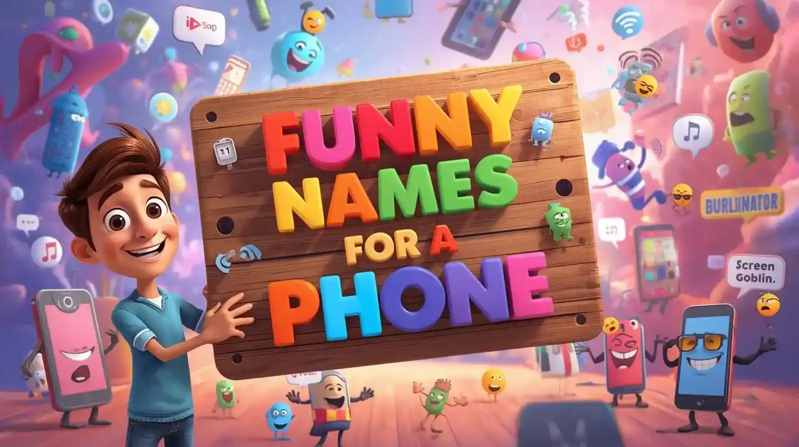 funny names for a phone