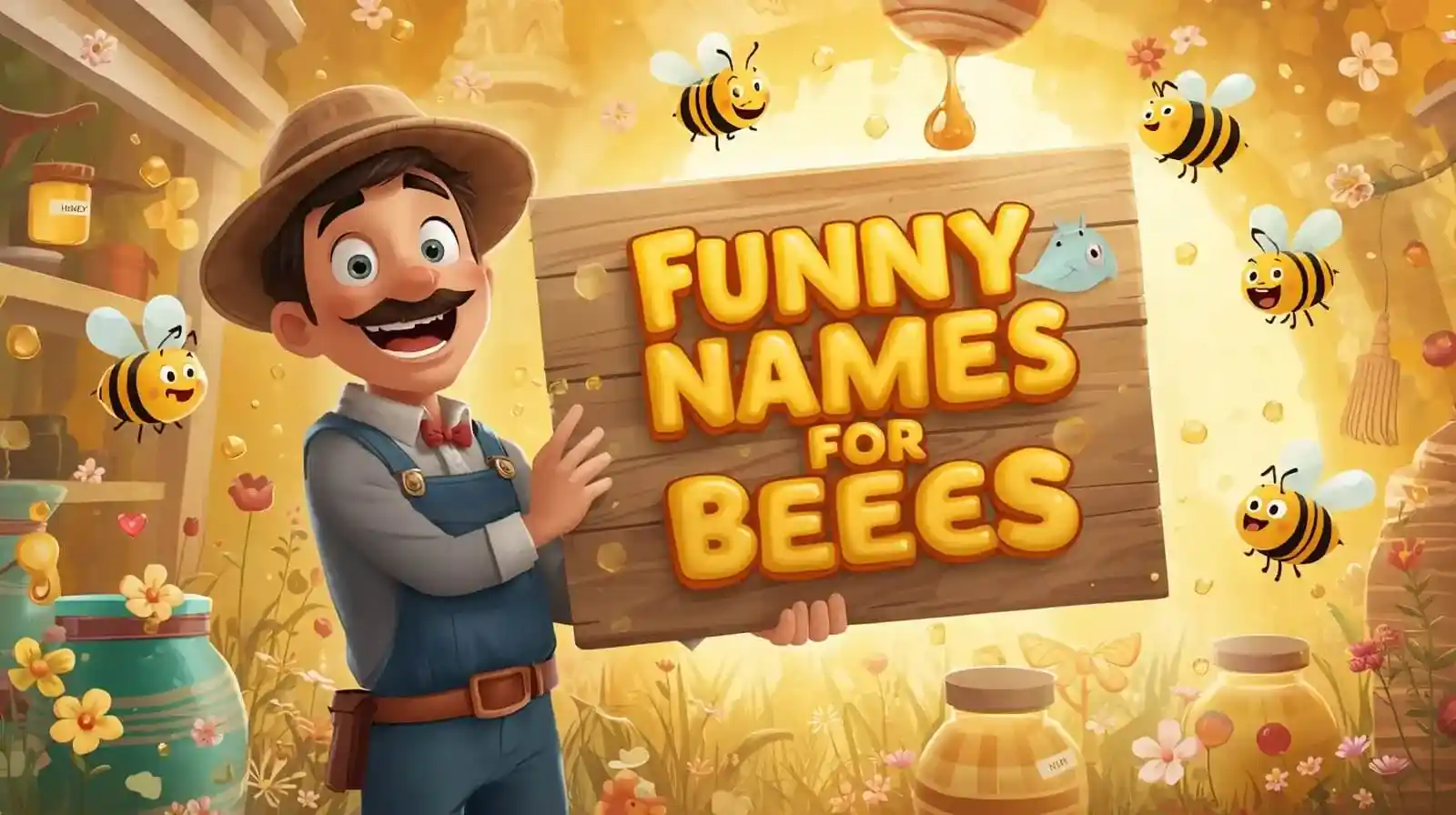 funny names for bees