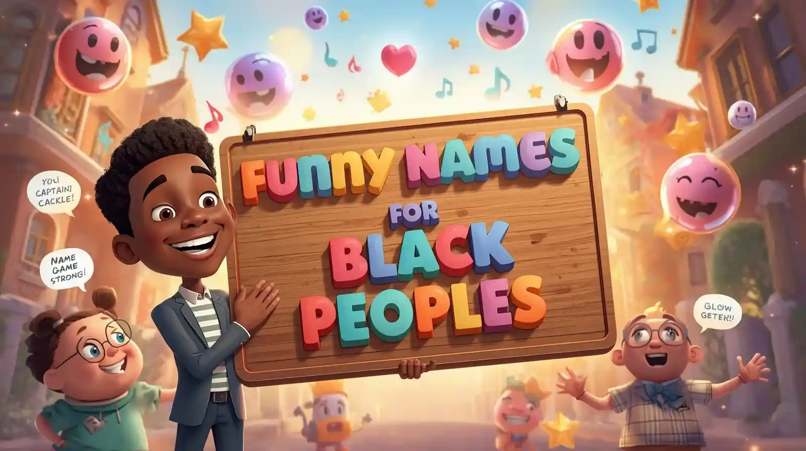 funny names for black peoples