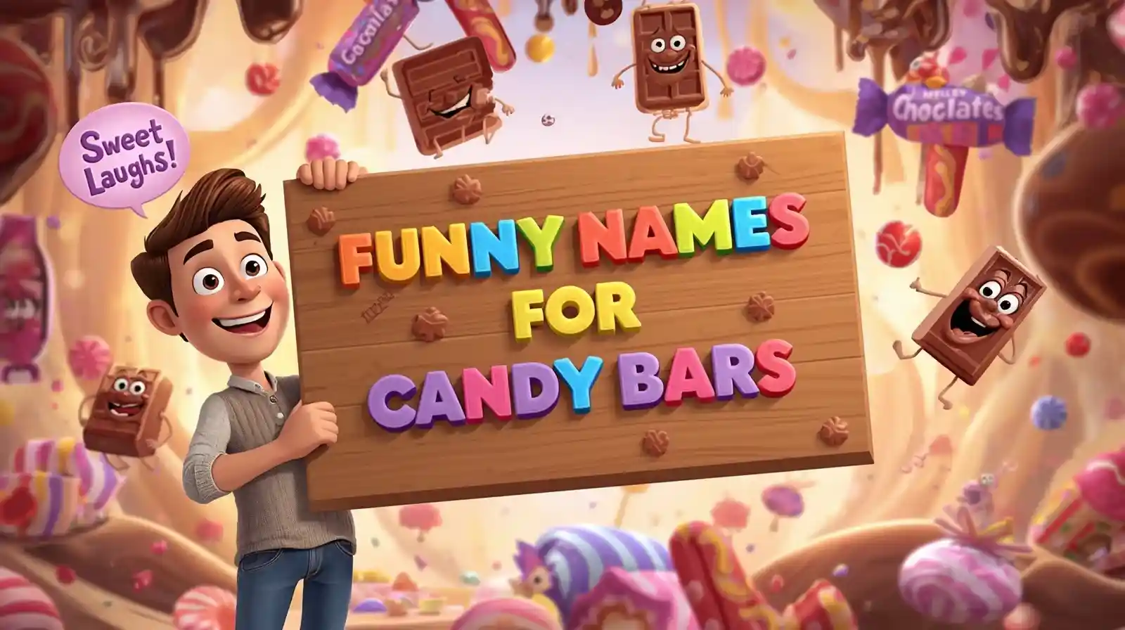 funny names for candy bars