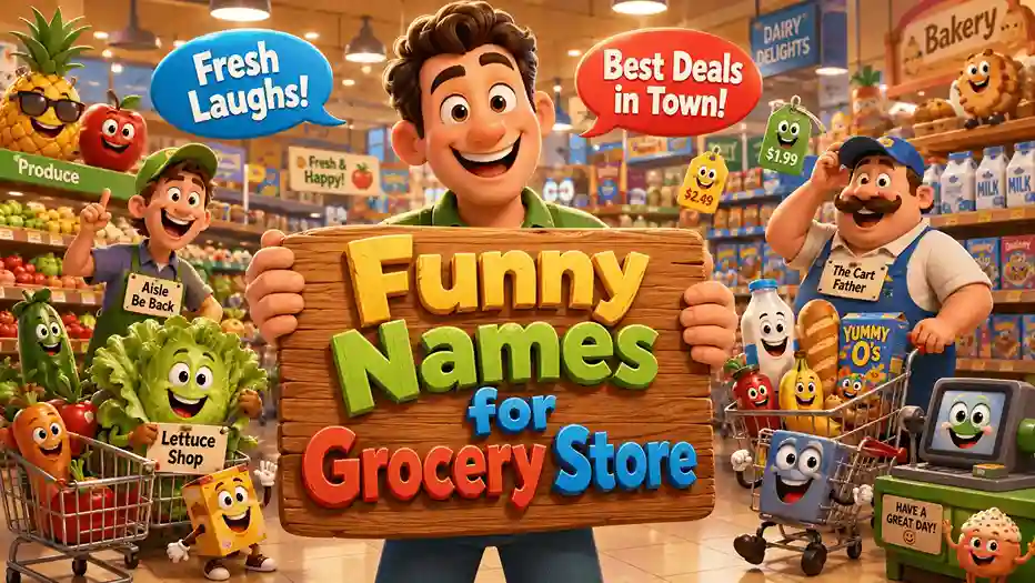 funny names for grocery store